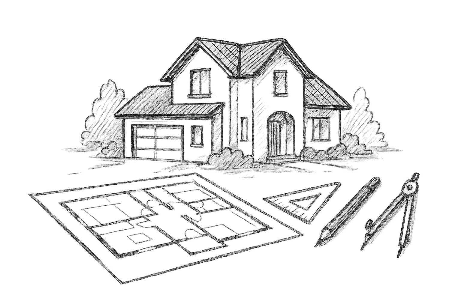 Modern shed or deck design representing Architecture Consulting